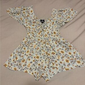 Pastel Floral Romper